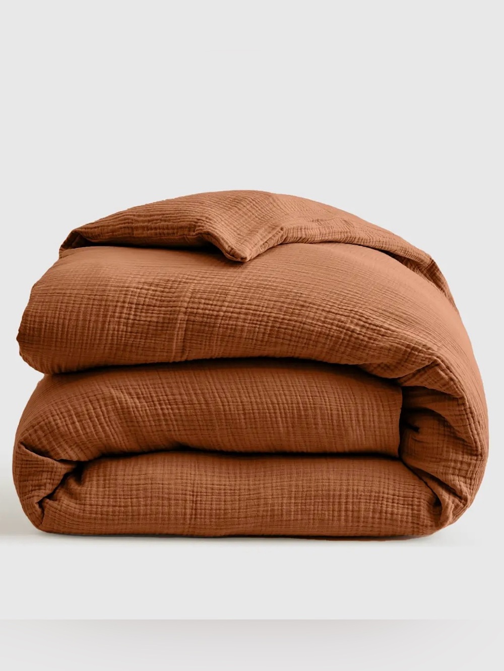 NWOT - QUINCE Terracotta Airy Guaze Duvet Cover - King/Cal King